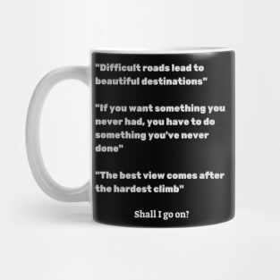 Motivational Clichés Mug